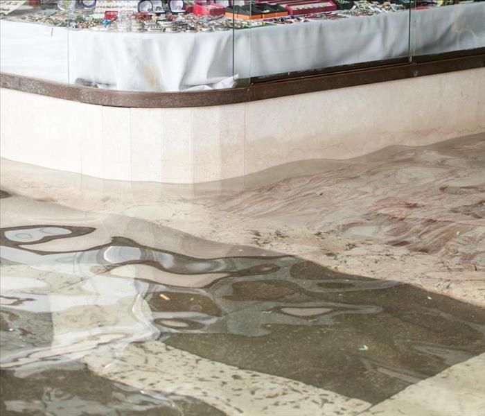 flood in department store